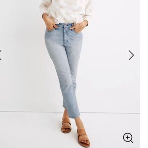 Madewell Curvy Perfect Vintage Jean Fitzgerald 27